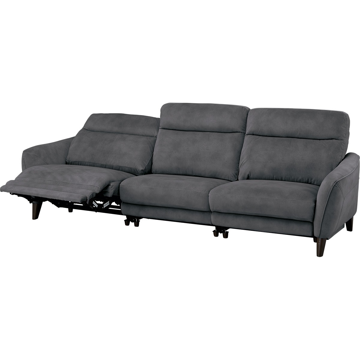 楽天市場】3人掛け布張り電動リクライニングソファ(LS06 3シート PEY