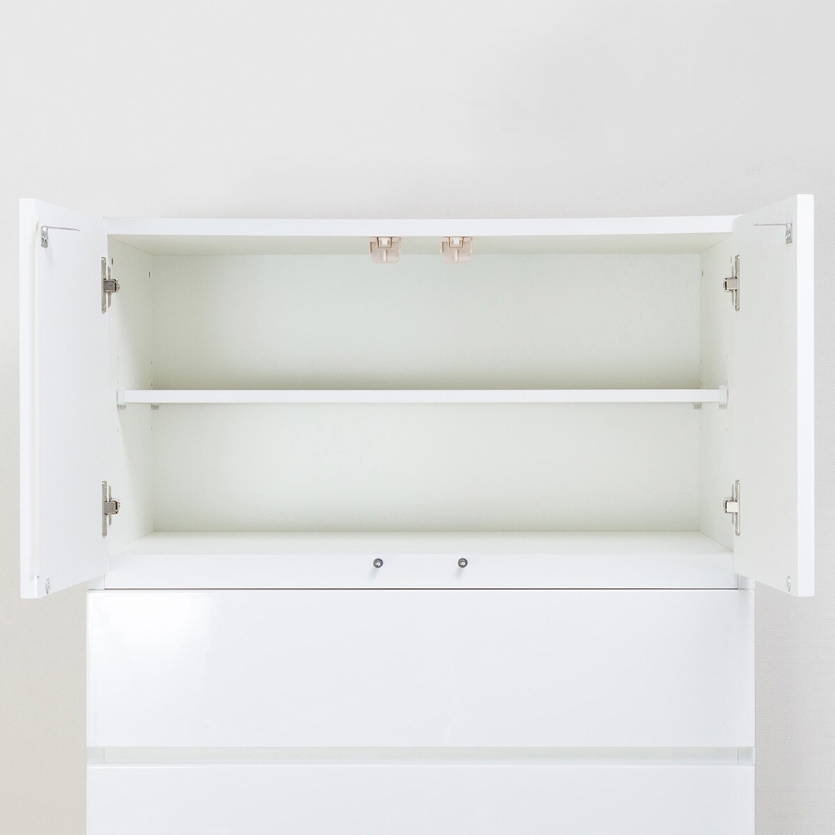 楽天市場】ワードローブ上置セット 幅80cm (ポルテT 80WR WH/ポルテT