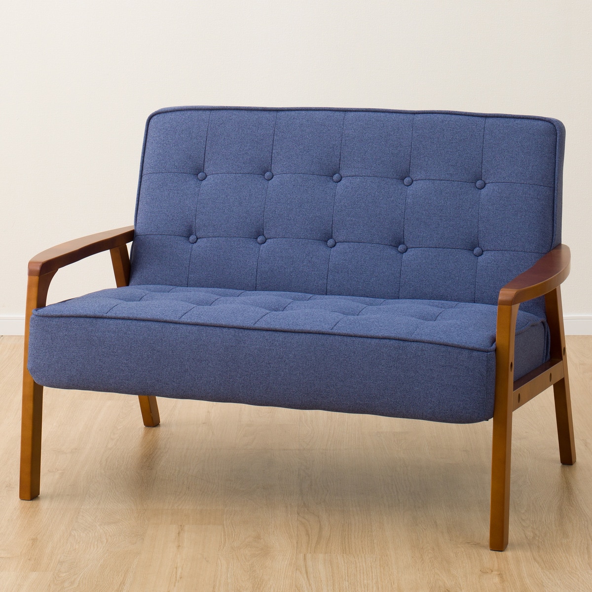 楽天市場】2人掛け 天然木フレームのコンパクトソファ (ルッキ2KD