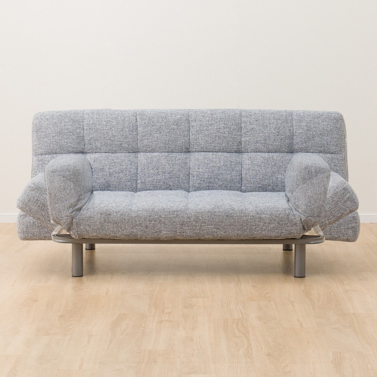 楽天市場】背もたれと肘掛けが動く ソファベッド (マークスAM GY