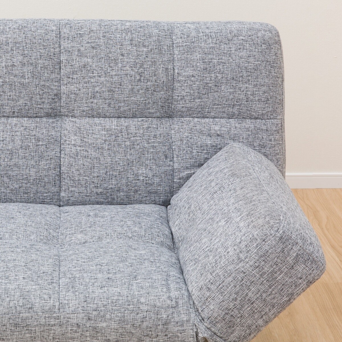 楽天市場】背もたれと肘掛けが動く ソファベッド (マークスAM GY