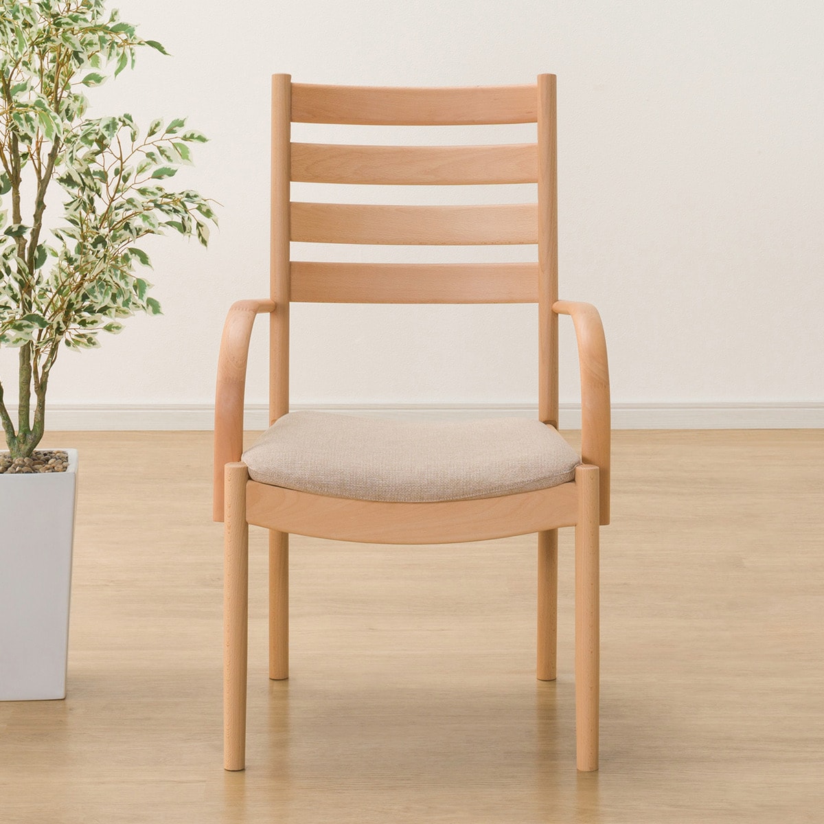 楽天市場】傷・汚れに強いファブリック ダイニングチェア(N