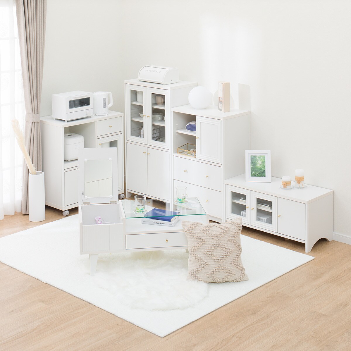 楽天市場】キャビネット(LS001 CB1160DG） ニトリ 【玄関先迄納品