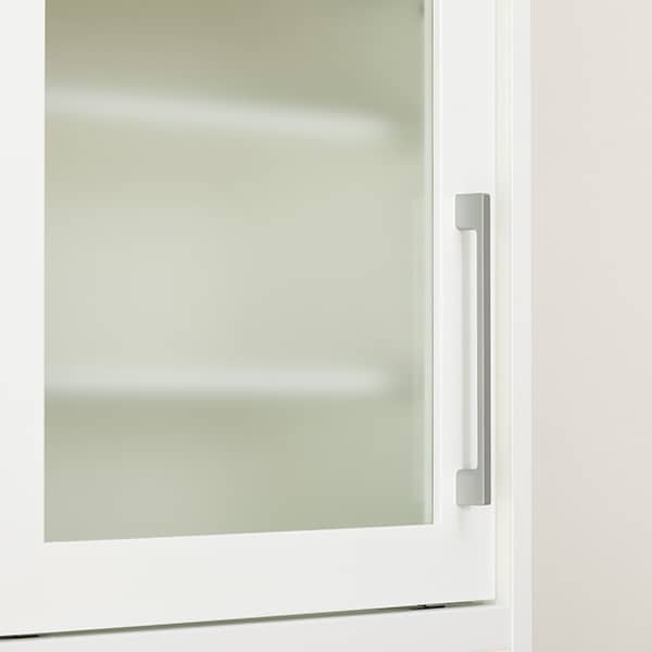 楽天市場】[幅90cm] キッチンボード (レジューム 90TG-S WH/90TH-R WH