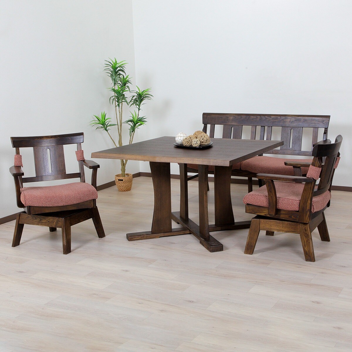 楽天市場】[幅70cm] 天然木回転式ダイニングチェア (ヤマト2 リョウ