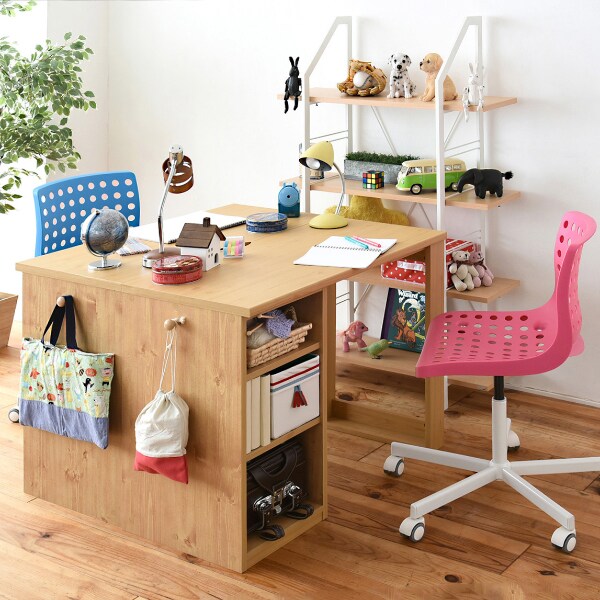 楽天市場】コンパクト ツインデスク&ラックセット ニトリ メーカー直送
