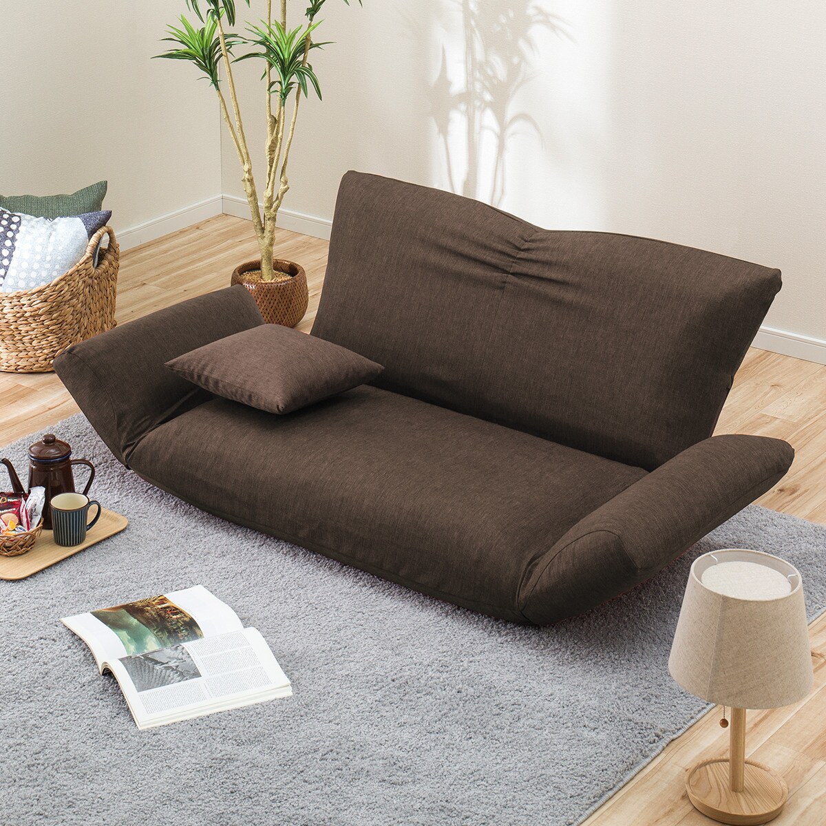 楽天市場】カジュアルソファ （Nクラウン DBR） ニトリ メーカー直送