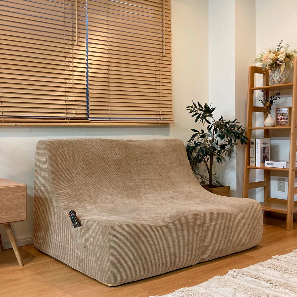 楽天市場】カバーリングコンパクトソファ 2人掛け リラックス2P （BE