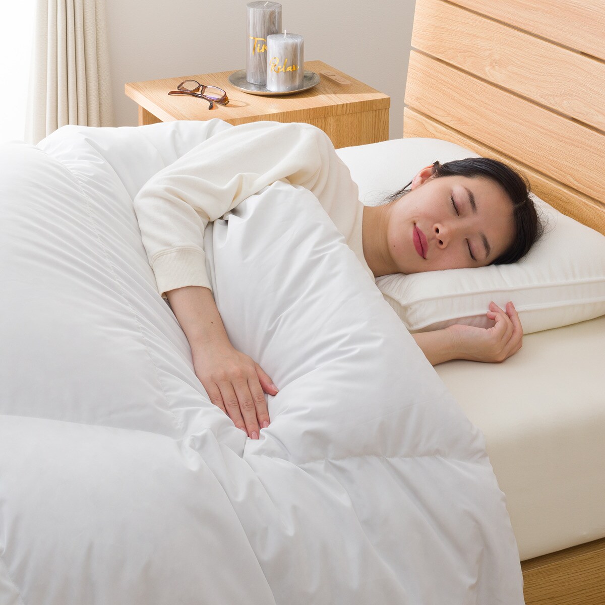 楽天市場】羽毛掛ふとん スタンダード(UL K2521)【玄関先迄納品