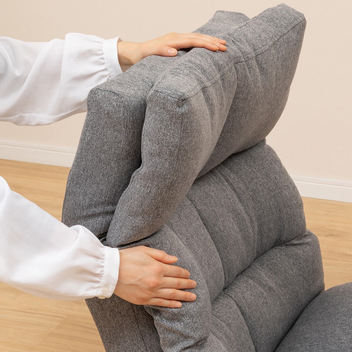 楽天市場】[幅60cm] リクライナーソファ (KJ-1 GYXNA) ニトリ 【玄関先