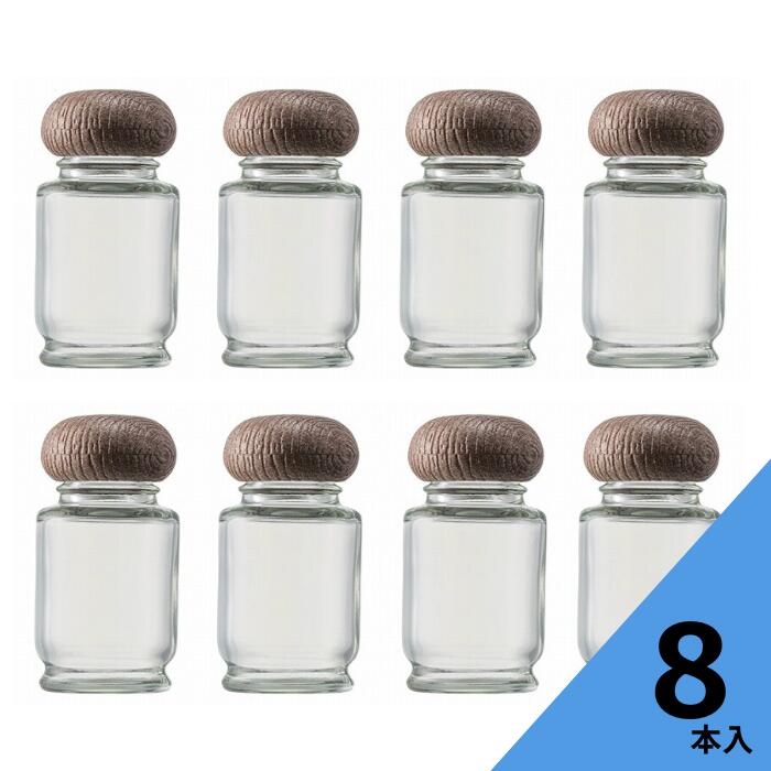 楽天市場】スパイス瓶 ふた付 8本入【#50スパイス瓶セット 丸瓶