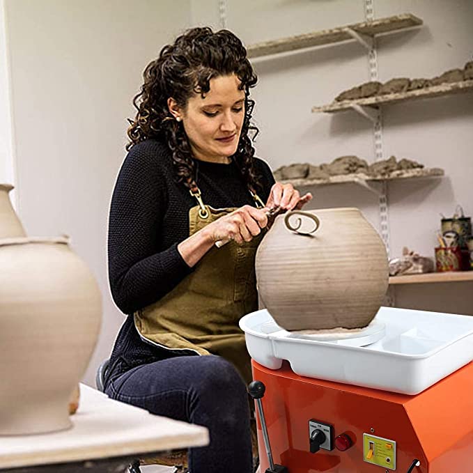 楽天市場】陶芸 電動ろくろ 陶芸ホイールマシン 0-300r/min 350W