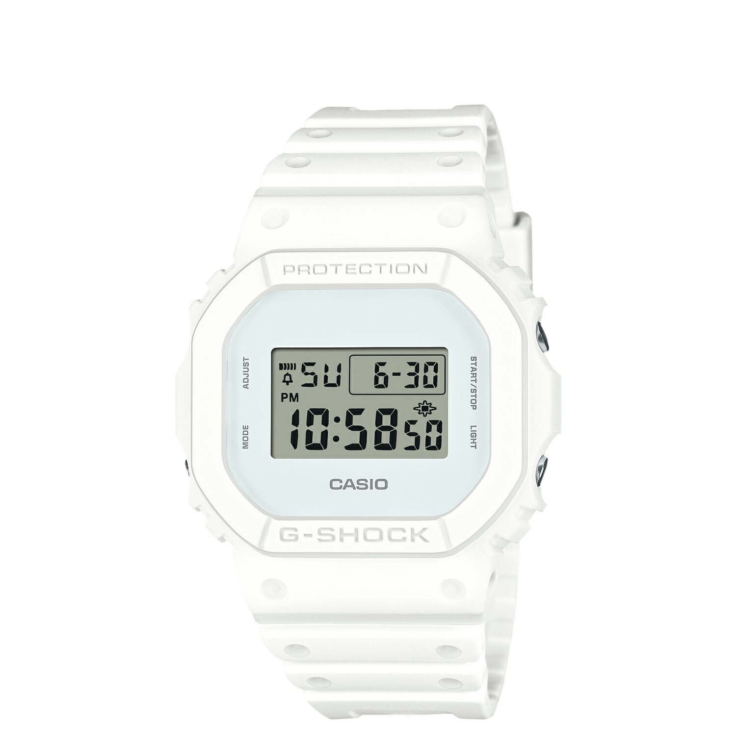 楽天市場】g-shock 白 スクエアの通販