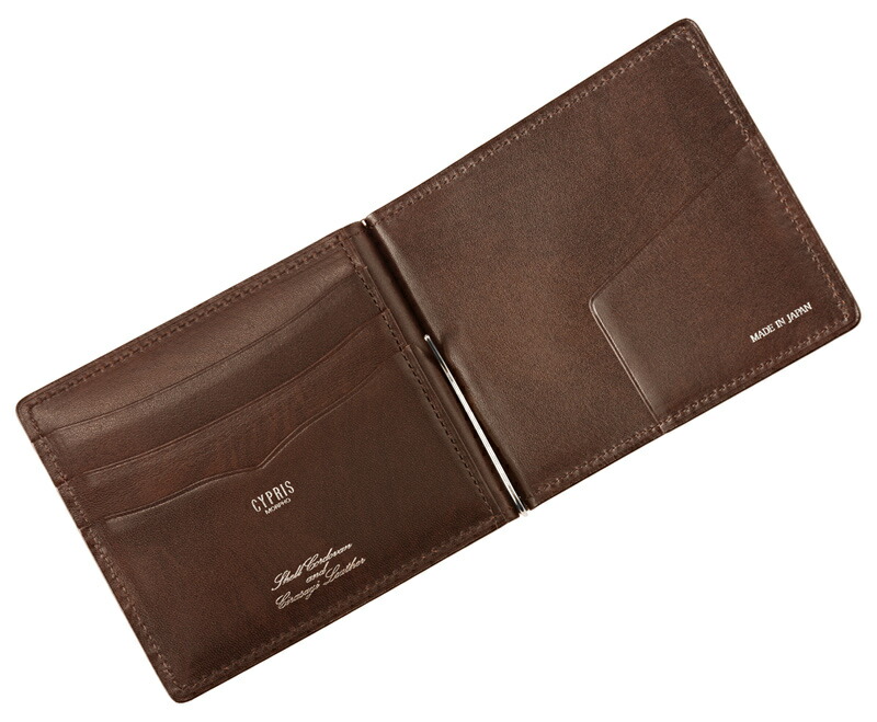 楽天市場】マネークリップ 財布 メンズ コードバン 本革 ブランド 札ば