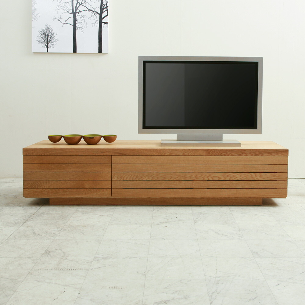 楽天市場】期間限定 P2倍 テレビボード 160 オーク サクラ ローボード