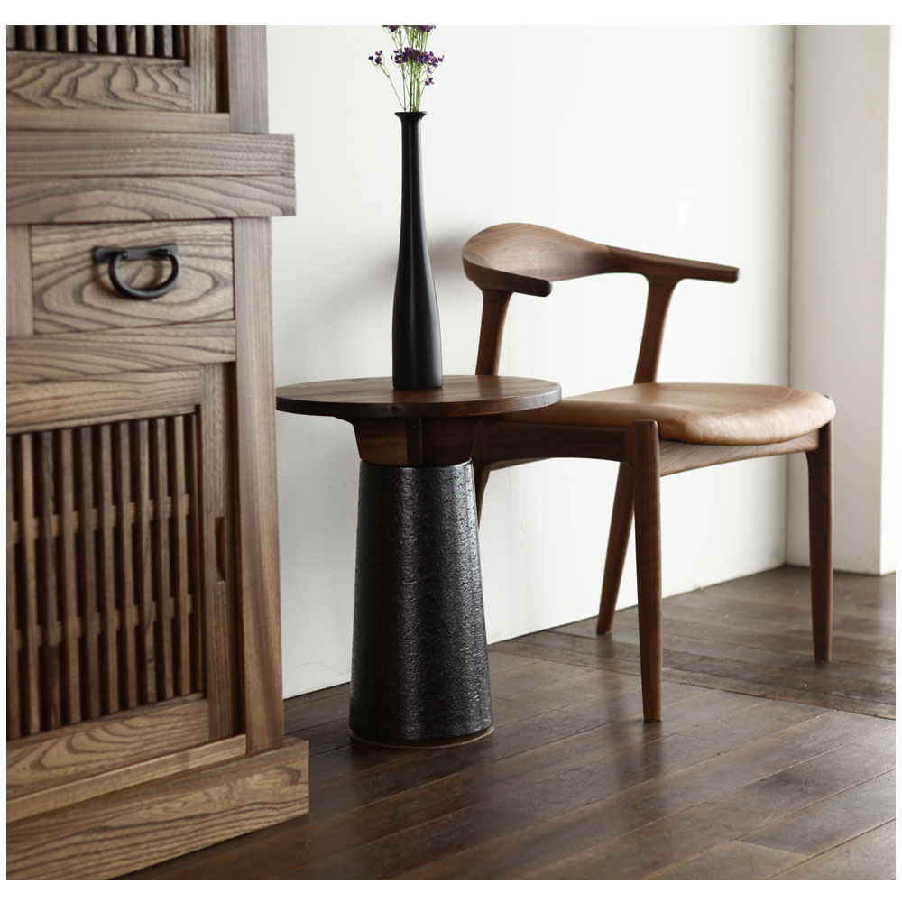 楽天市場】オメガ セミアームチェア ダイニングチェア 肘付き 無垢