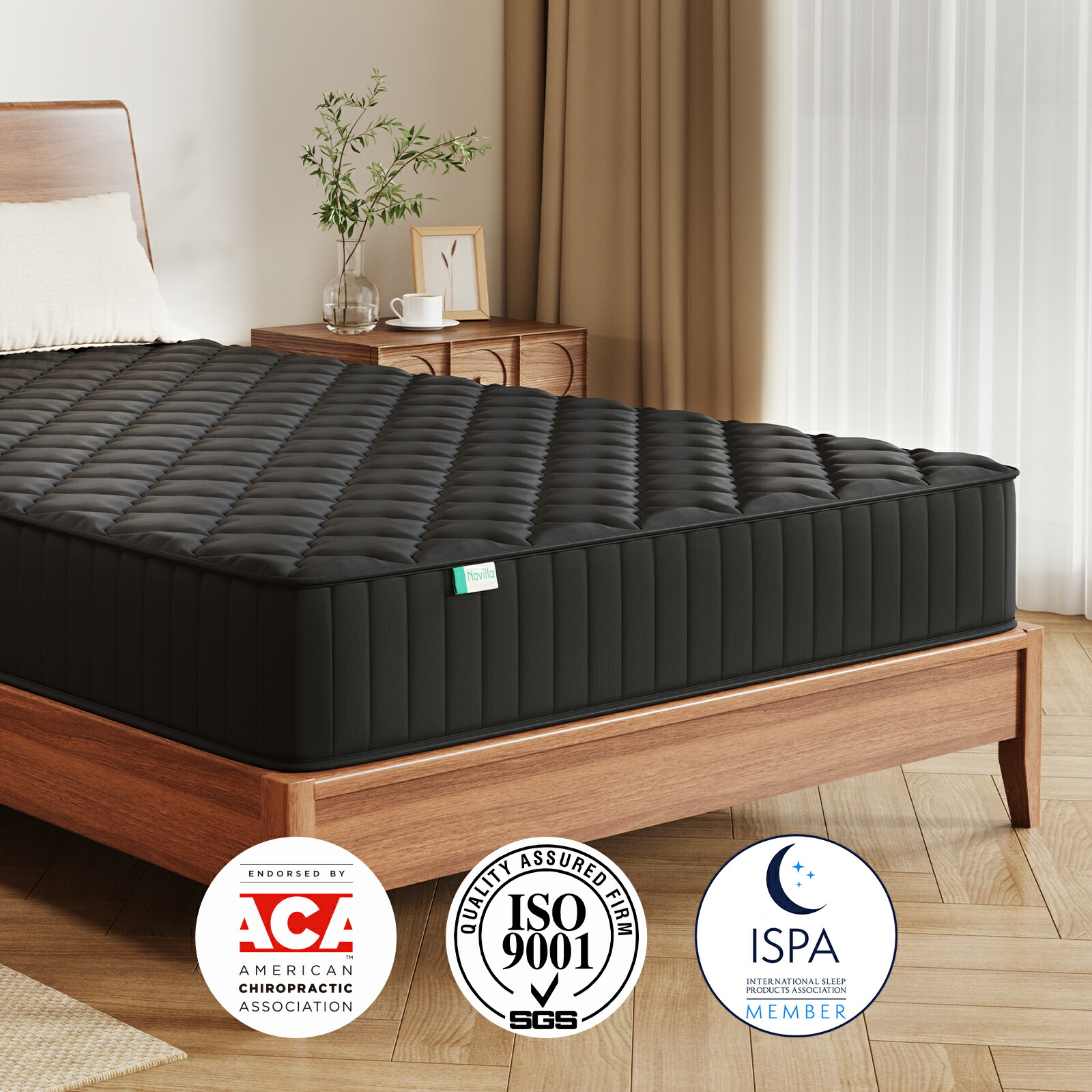 楽天市場】Novilla マットレス シングル セミダブル ダブル クイーン