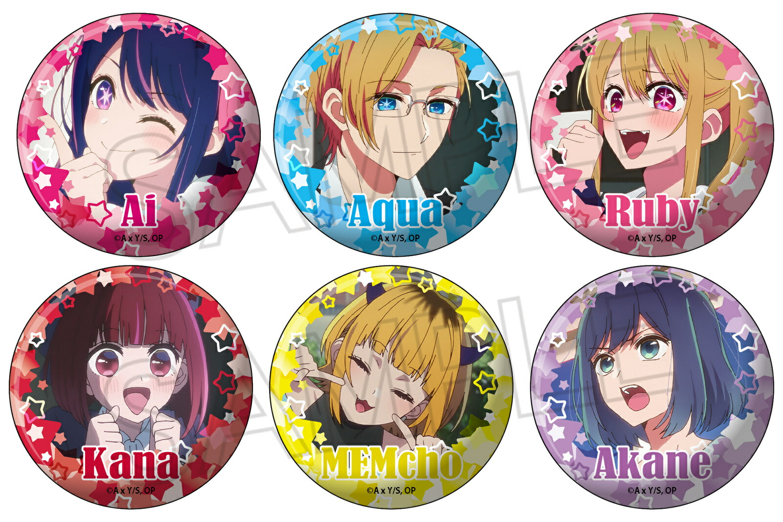 楽天市場】『【推しの子】』 百面相缶バッジ BOX⇒ 【推しの子】 赤坂