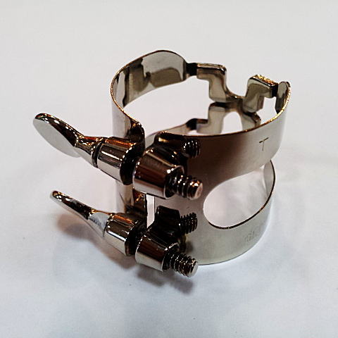 楽天市場】ハリソン リガチャー テナーサクソフォン用 銀メッキ : 楽器