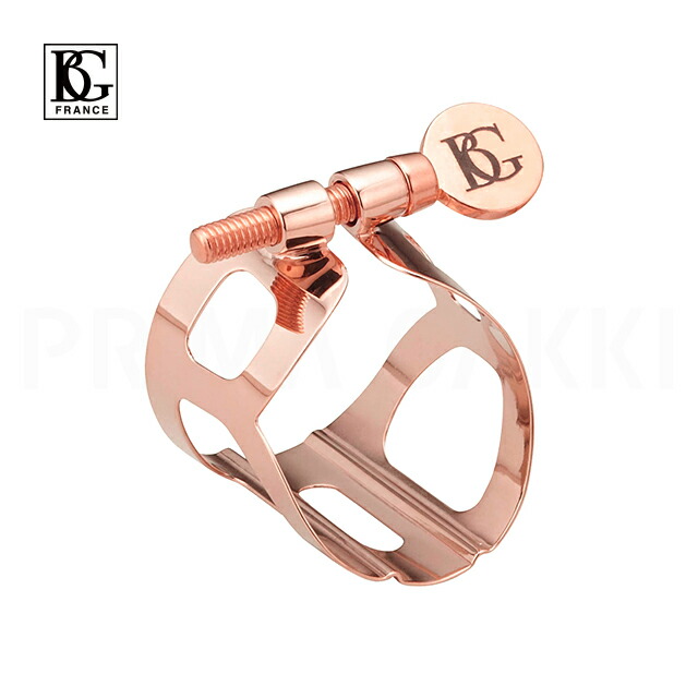 楽天市場】BG ソプラノサックスリガチャー L59 ローズゴールドメッキ