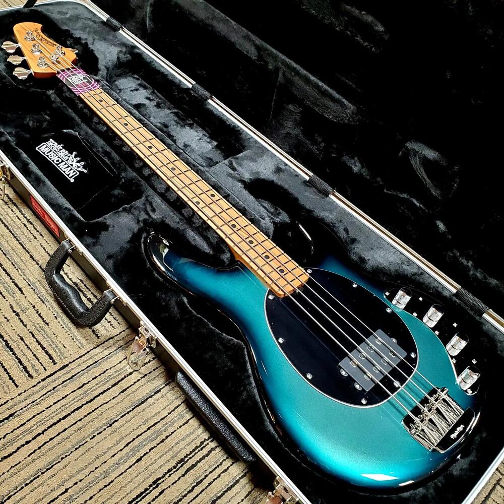 楽天市場】MUSICMAN StingRay Special Frost Green Pearl ミュージック