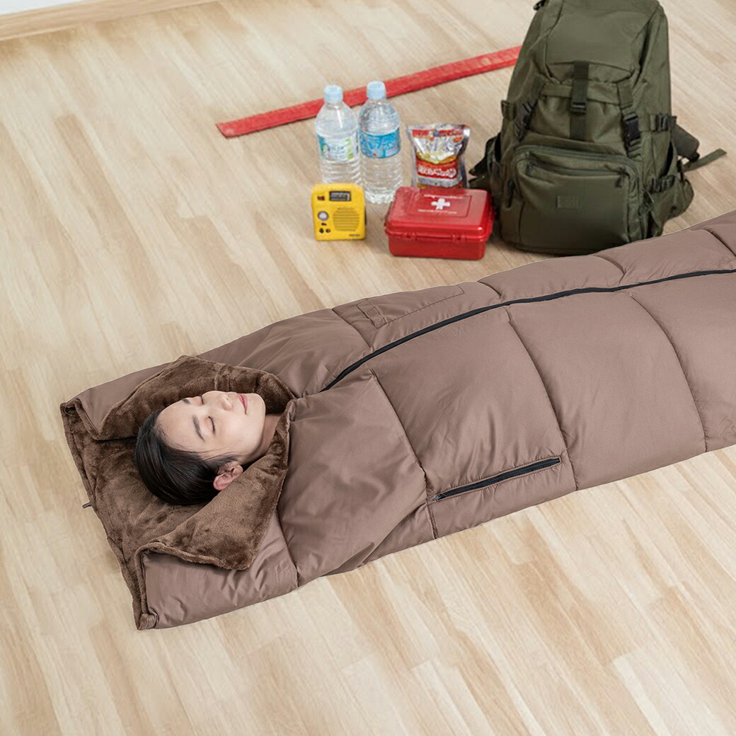 楽天市場】着る寝袋 あったか5WAYトリプルウォーム寝袋 手が出せる