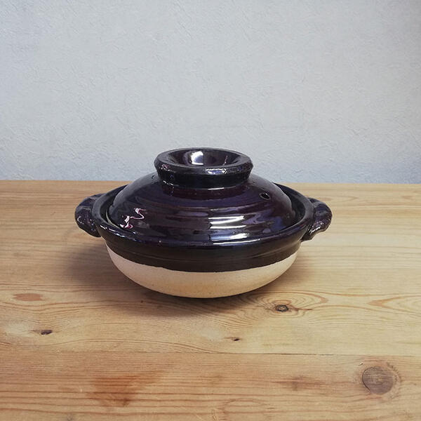 楽天市場】【取寄品】 萬古焼 土鍋 飴釉 小鍋 ＜5号鍋＞5号サイズ 卓上