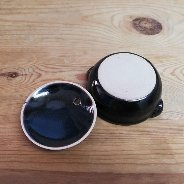 楽天市場】【取寄品】 萬古焼 土鍋 柚子天目 小鍋 ＜3号鍋＞3号サイズ