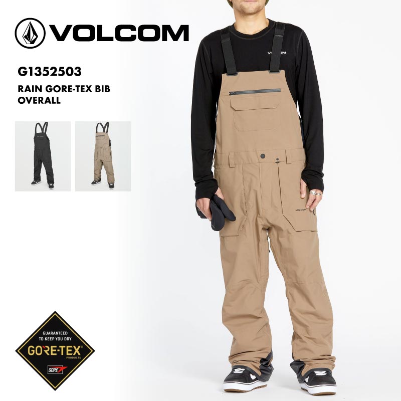 楽天市場】VOLCOM/ボルコム メンズ スノー ビブパンツ RAIN GORE-TEX