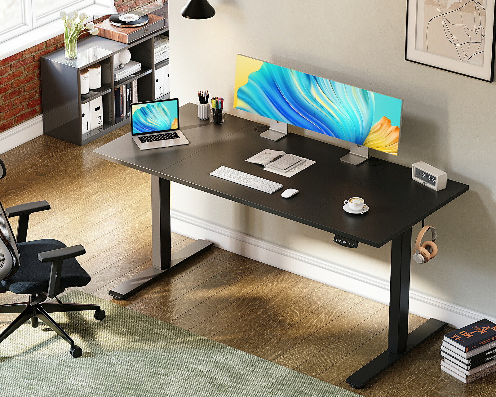 楽天市場】＼／☆送料無料 昇降デスク 電動 昇降式デスク 幅160 幅120