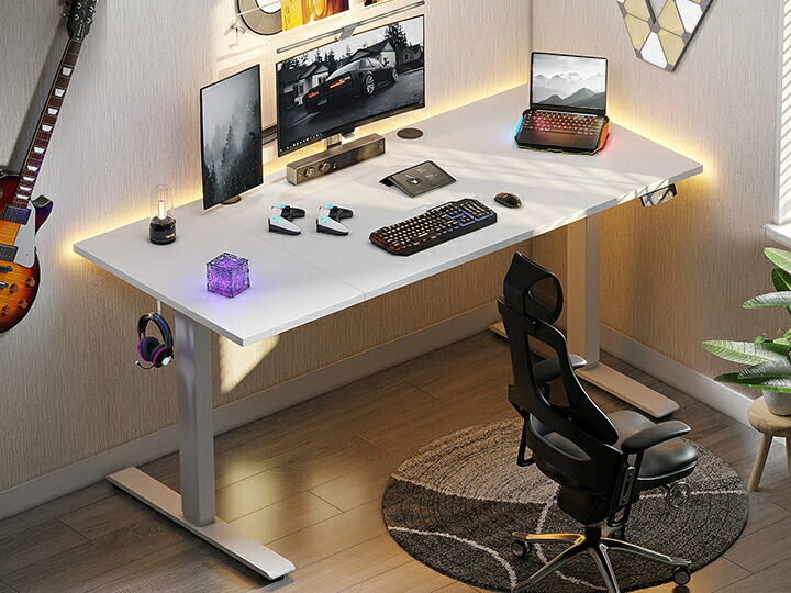 楽天市場】＼／☆送料無料 昇降デスク 電動 昇降式デスク 幅160 幅120