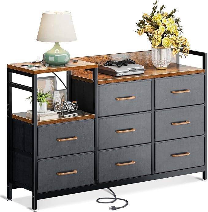 楽天市場】＼／送料無料 チェスト タンス コンセント付き 収納ケース