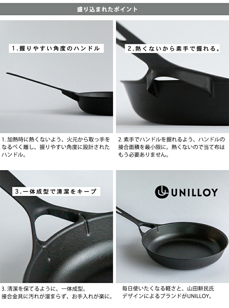 楽天市場】【UNILLOY フライパン 28cm ガラス蓋セット IH対応 】蓋付き