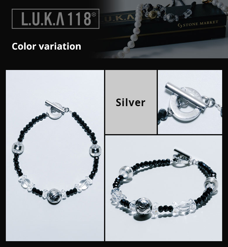 楽天市場】LUKA118 磁気ブレスレット メンズ かっこいい L.U.K.A118