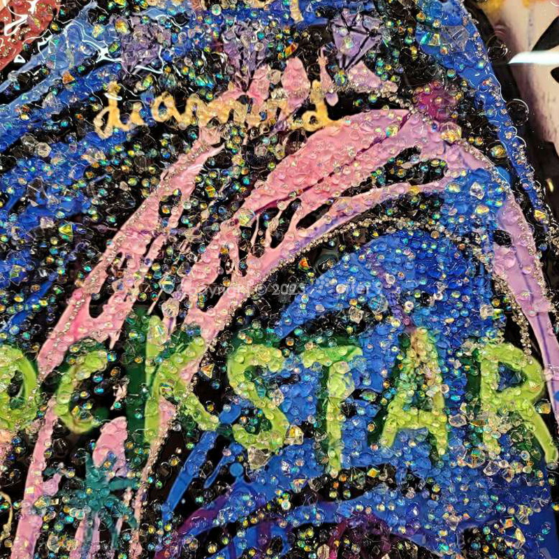 楽天市場】アートパネル 水晶絵 クリスタル アートフレーム アメコミ