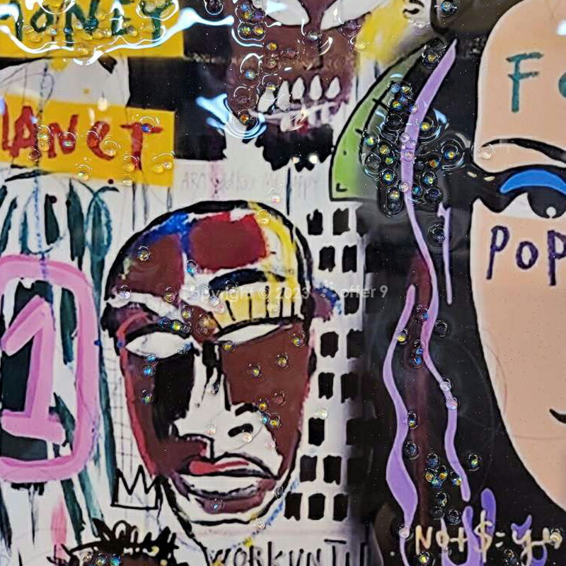 楽天市場】アートパネル 水晶絵 クリスタル アートフレーム アメコミ