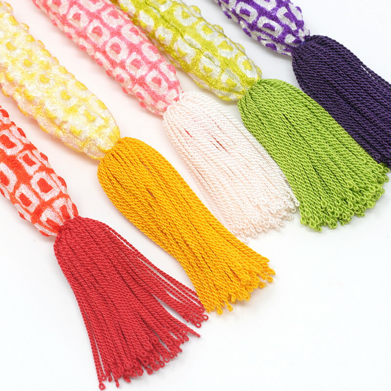 楽天市場】髪飾り 七五三 正絹 本絞りちんころ 房付き【3点までメール