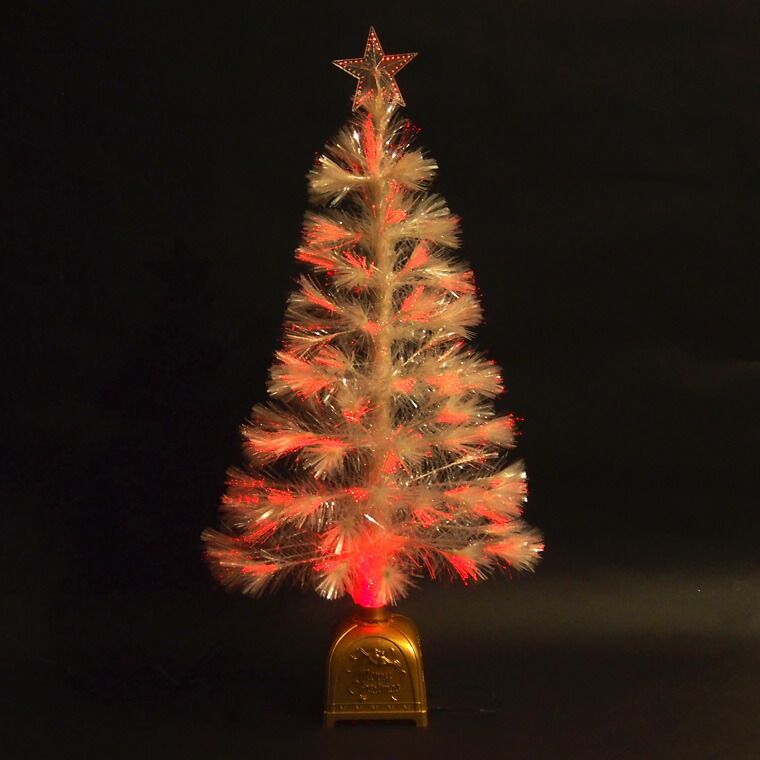 楽天市場】クリスマスツリー90cmホワイト ファイバーツリー 北欧 豪華