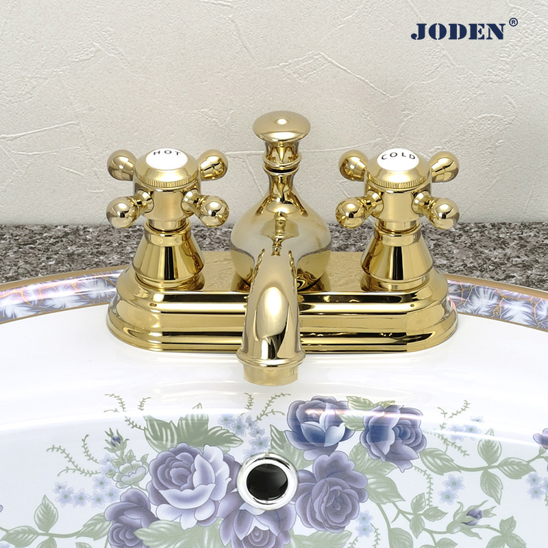 楽天市場】蛇口 洗面台用 4インチ 混合栓 おしゃれ JODEN ジョーデン