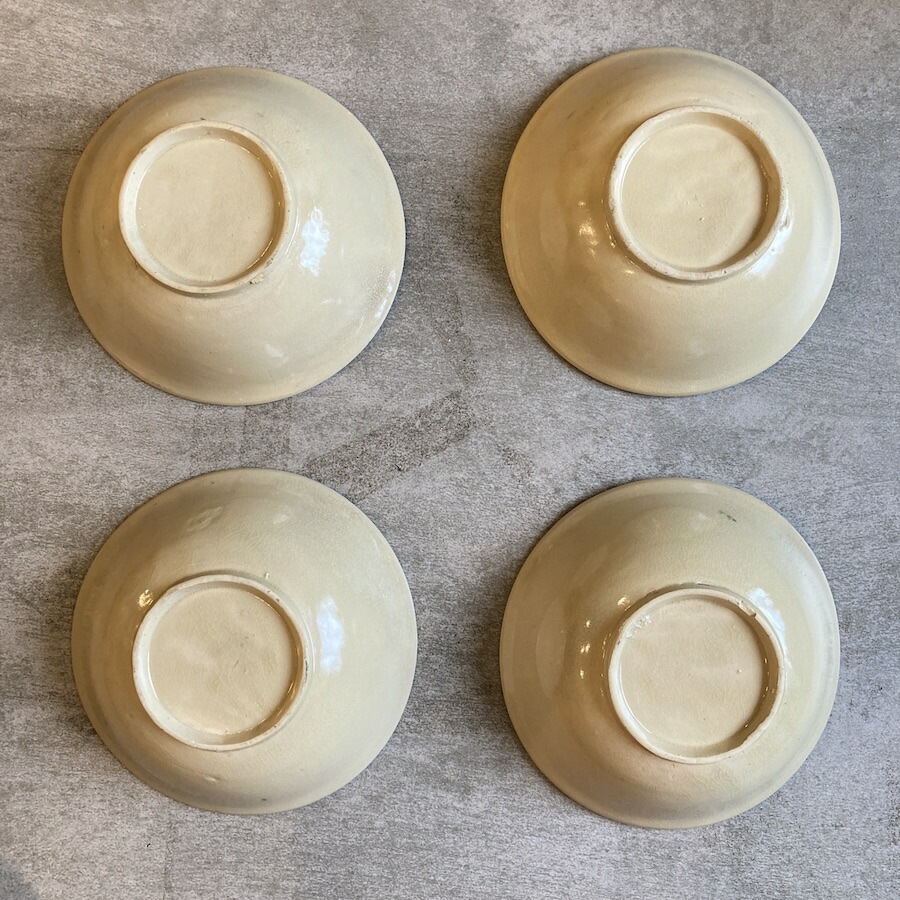 楽天市場】【p79】4枚ソンベ焼き ソンベ song be ベトナム 幻の陶器