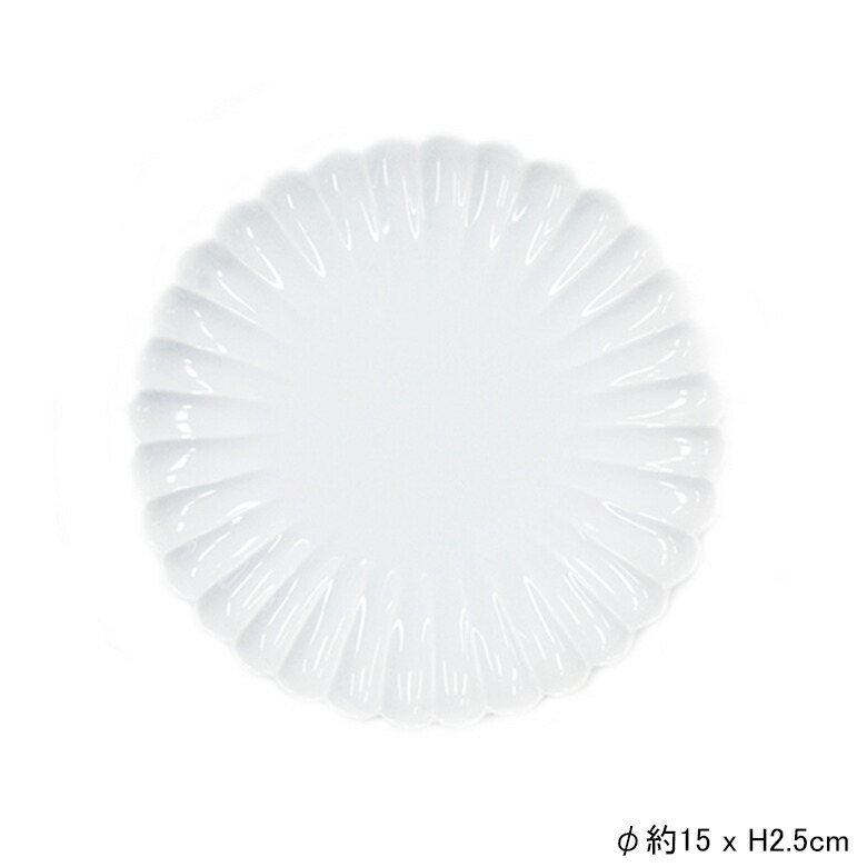 楽天市場】【期間限定ポイント10倍】白高麗 菊彫五寸皿 ＜ひな祭り