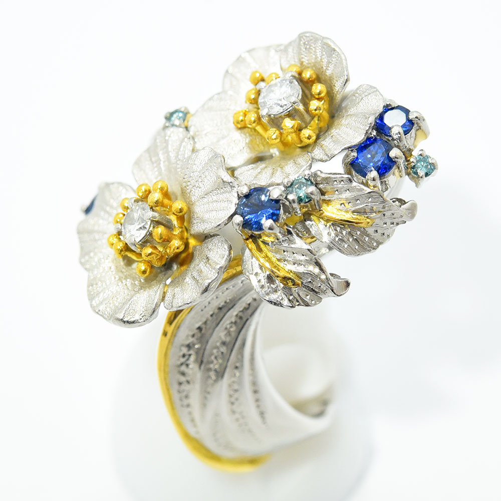 楽天市場】石川暢子 リング NOBUKO ISHIKAWA 指輪 花 フラワー