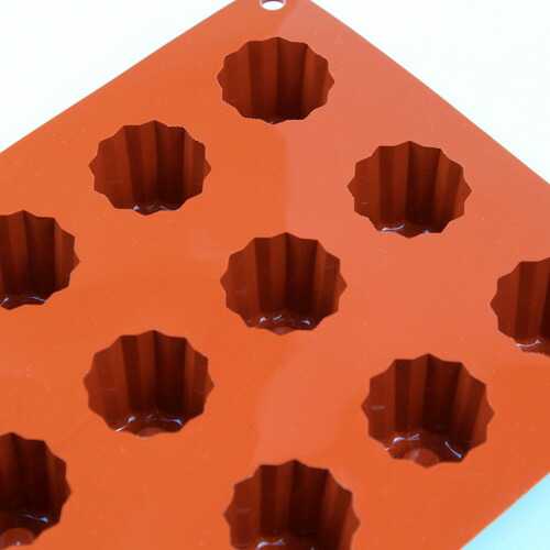 楽天市場】シリコンフレックス カヌレ型18ヶ付 SF-033 シリコン型