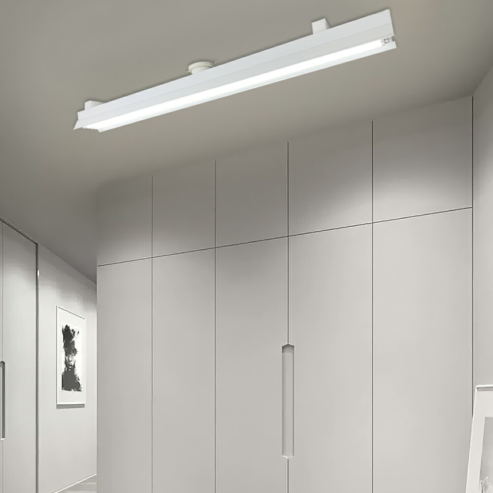 楽天市場】引掛シーリング式 LED蛍光灯器具 笠付トラフ 2灯 40W形