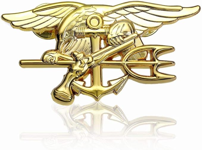 楽天市場】Navy SEALs ピンバッジ バッジ ラペルピン ピンズ