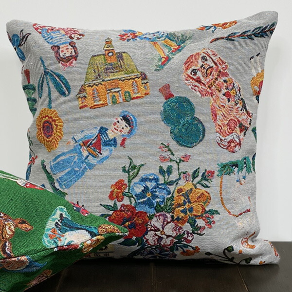 楽天市場】ナタリーレテ クッションカバー C【45×45cm 猫グッズ 猫雑貨