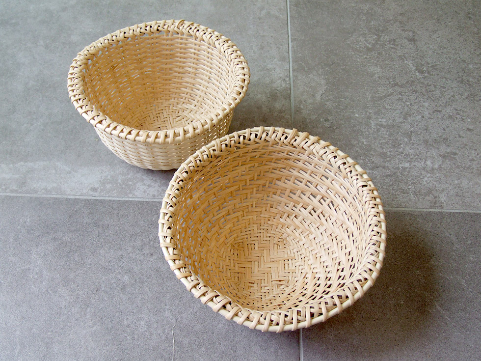 楽天市場】福島奥会津編み組細工マタタビ米研ぎざる 2-5合用 仁一さん