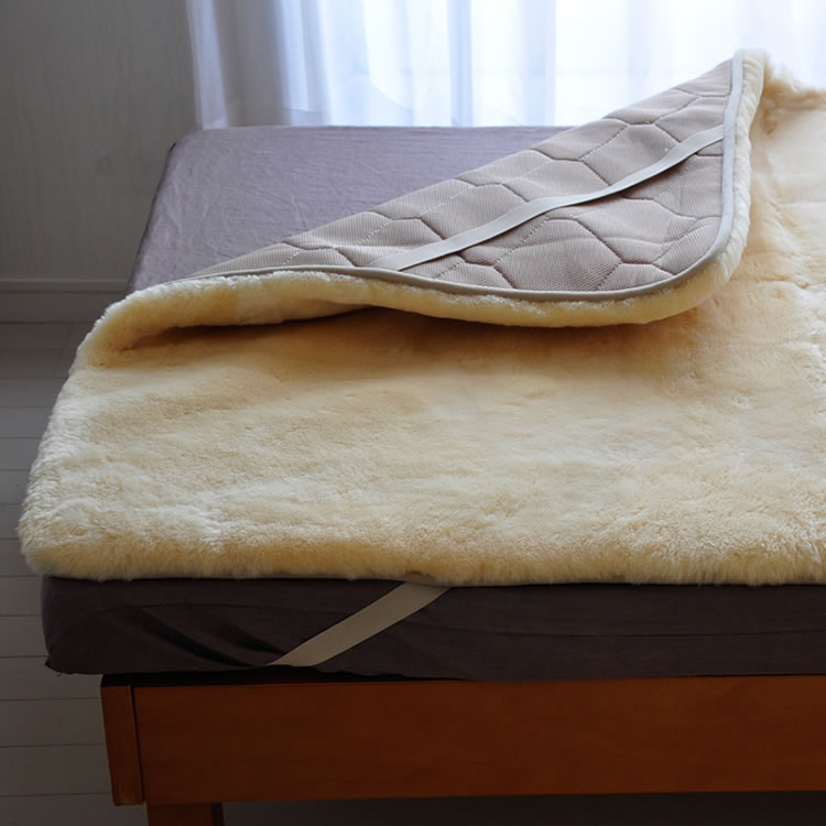 楽天市場】メディカルムートンシーツ ムートン パッド 敷きパッド