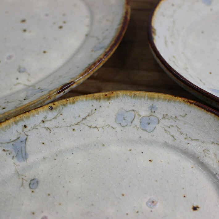 楽天市場】市野吉記【コウホ窯】いろ安南 楕円皿 : on la CRU