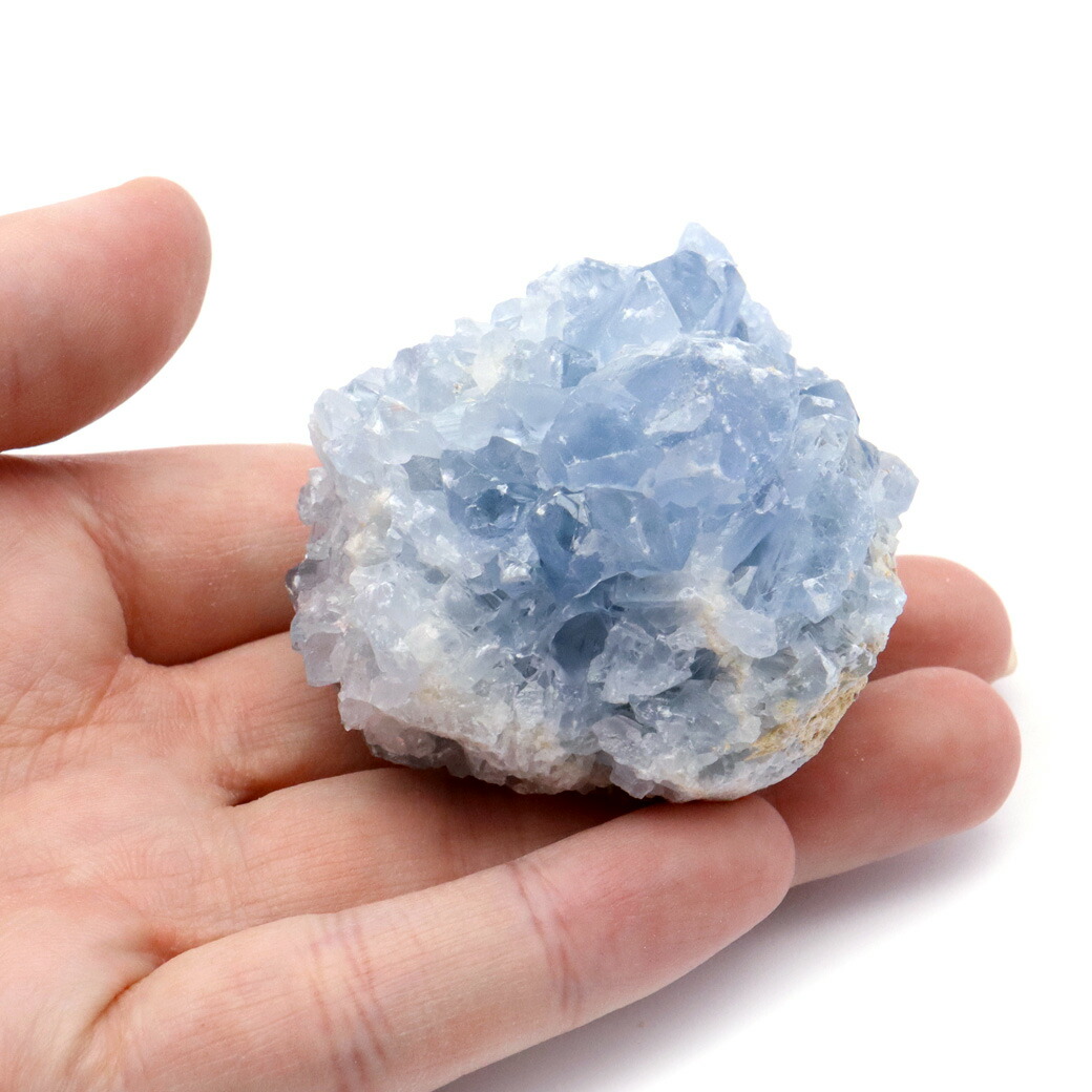 楽天市場】セレスタイト 原石 186g クラスター マダガスカル産 天青石